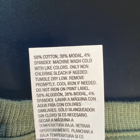 All in motion, womens, XXL & L, green, crew neck sweatshirt, NWT - Picture 4 of 5